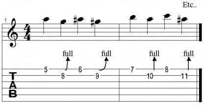 Exercicio com Bending